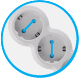 sockets arranged at 45 degrees with the last socket at 0 degrees.